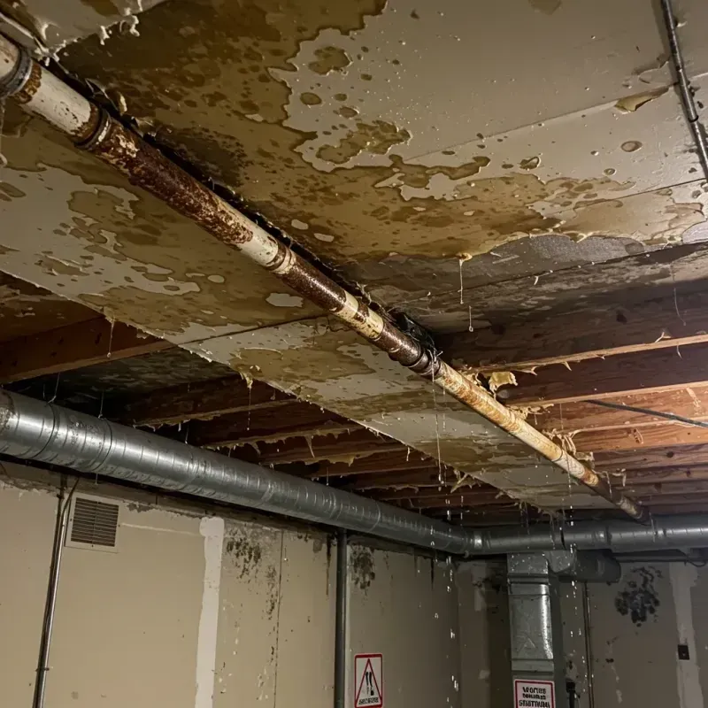 Ceiling Water Damage Repair in Middletown, RI